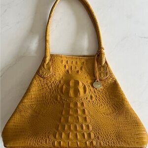 💗Brahmin Embossed Leather Tote